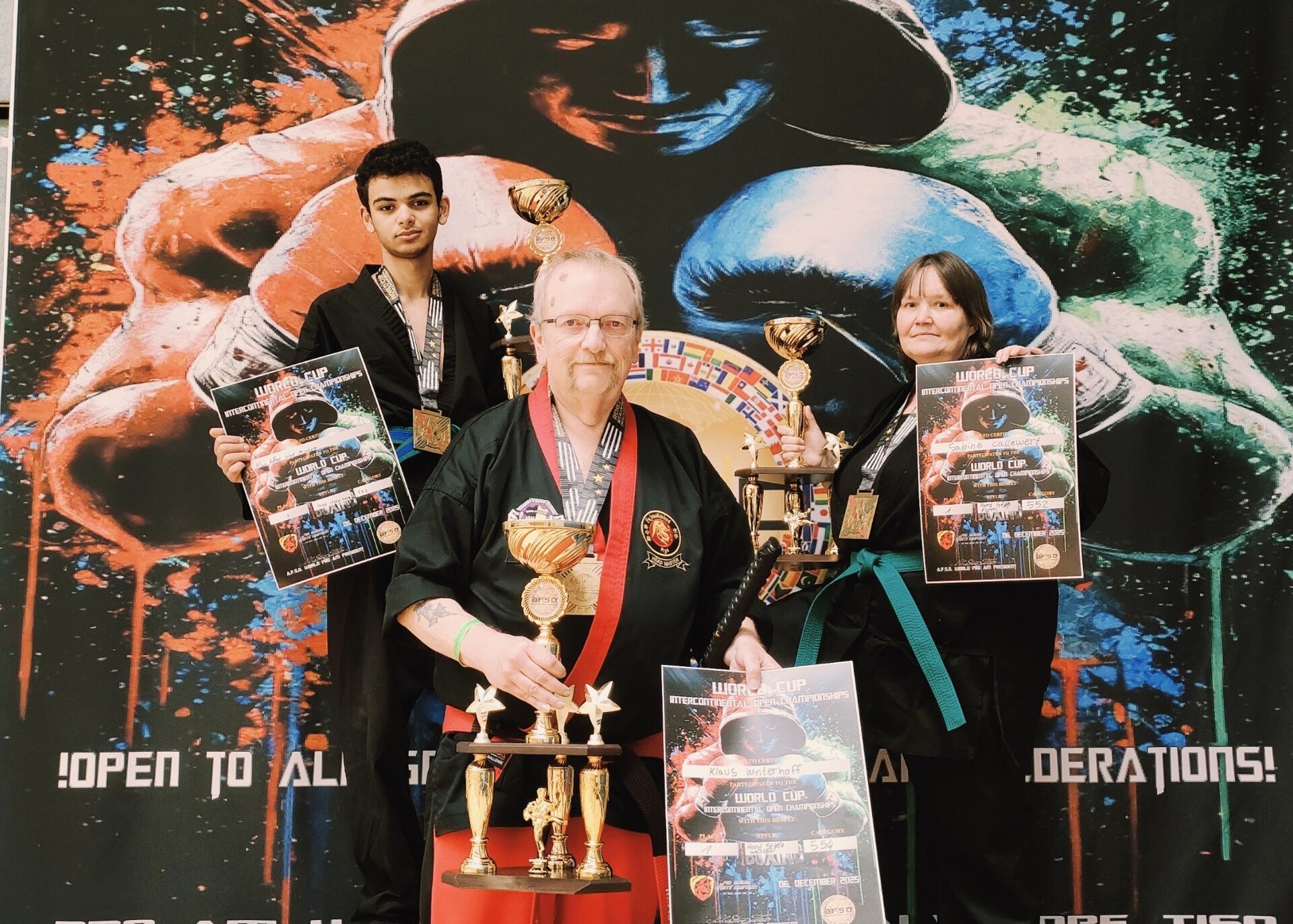 LTV1861 Karatekas erfolgreich bei WM